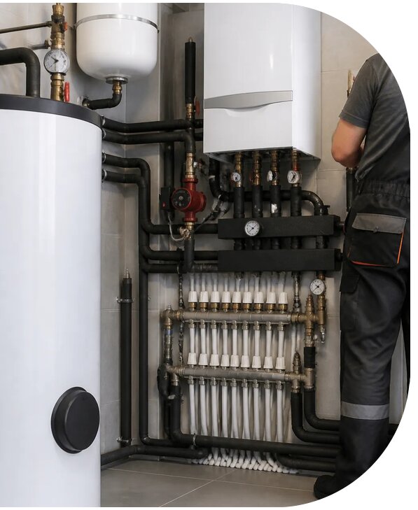Профессиональный монтаж водяного отопления в Жигулёвске